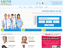 Tablet Screenshot of doctorandcare.com